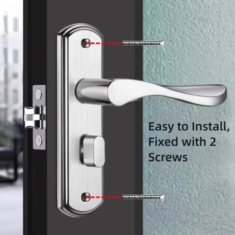 Home Hardware Bathroom Accessories - Cerradura de puerta de baño de