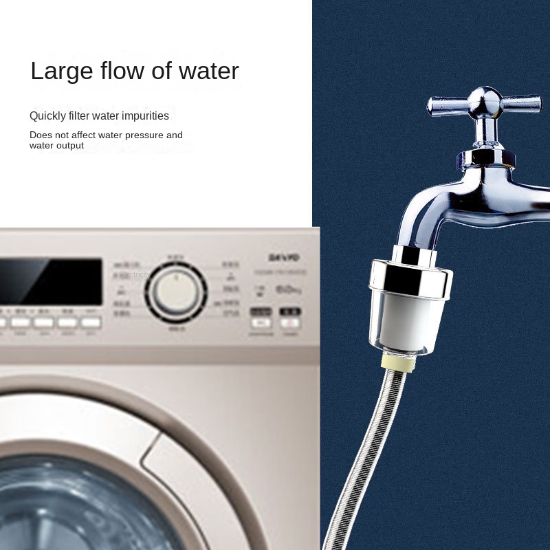 Home Bathroom Water Filter - Calentador de agua para lavadora, prefiltro,