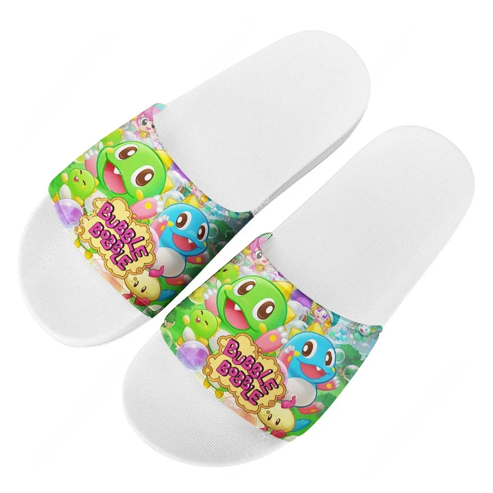 Home Bathroom Lights - Pantuflas Bubble Bobble, Sandalias de Baño
