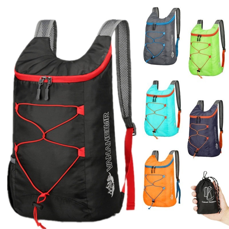 Home Goods Bathroom - Mochila plegable multifuncional para exteriores, bolsa