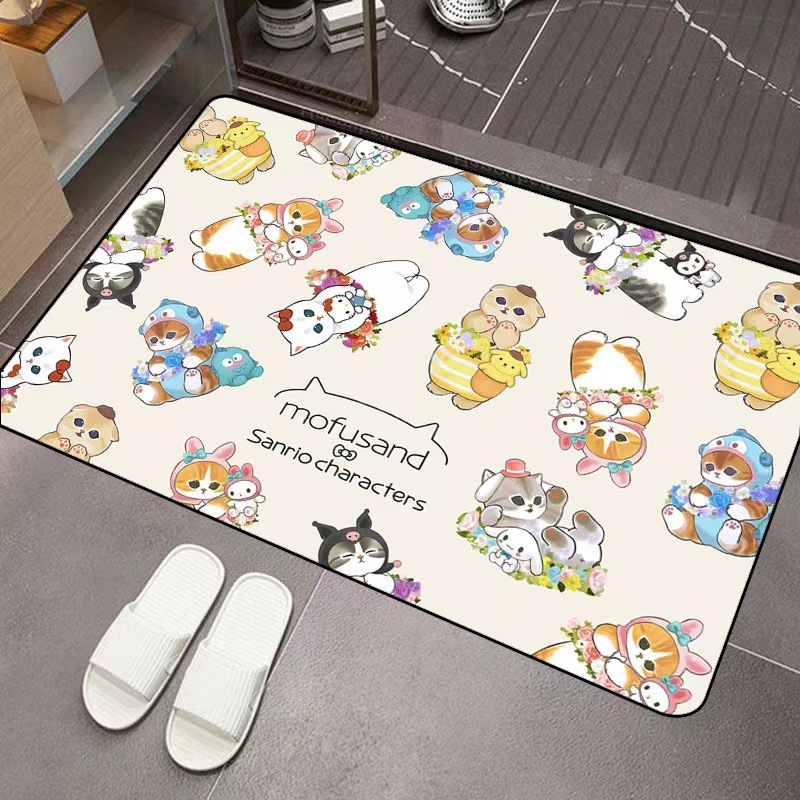 Home Bathroom Model - Alfombra Absorbente de Diatomita con Diseño