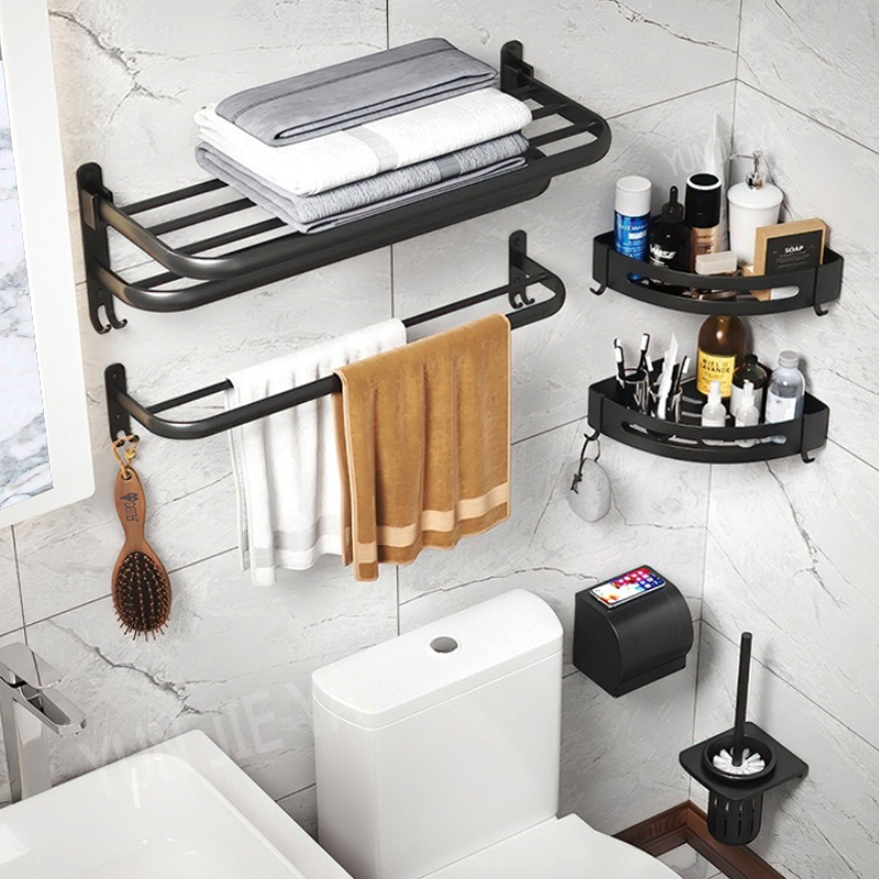 Home Hardware Bathroom Accessories - Toallero sin taladro para baño, toallero