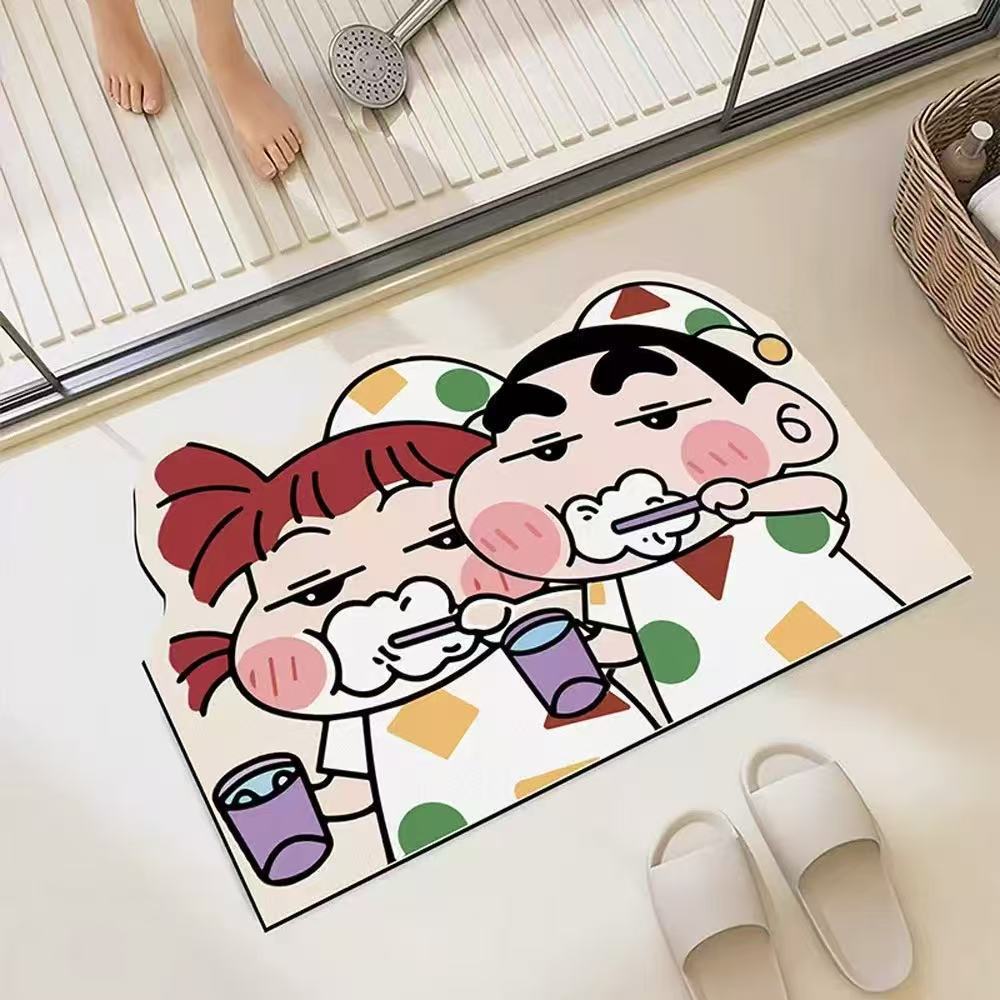 Home Goods Bathroom - Alfombrilla para ducha de secado rápido,