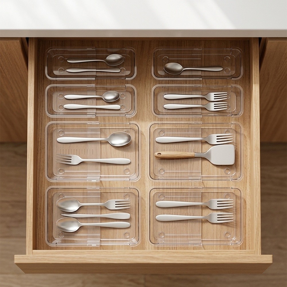Home Made Bathroom Vanity - Juego de Organizadores de Cajones Expandibles