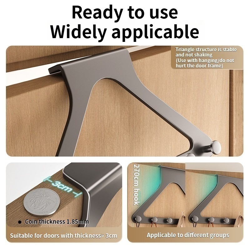 1 unidad de organizador de alm - Home Bathroom Door reseña y precio