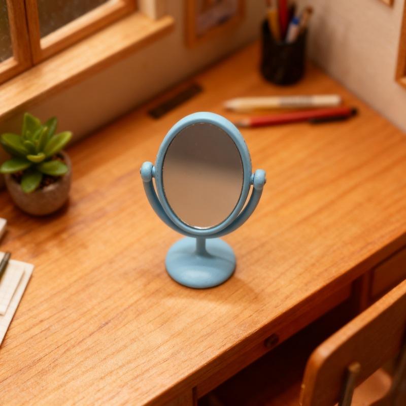 1 Pieza de Espejo Retro en Min - Home Bathroom Model reseña y precio
