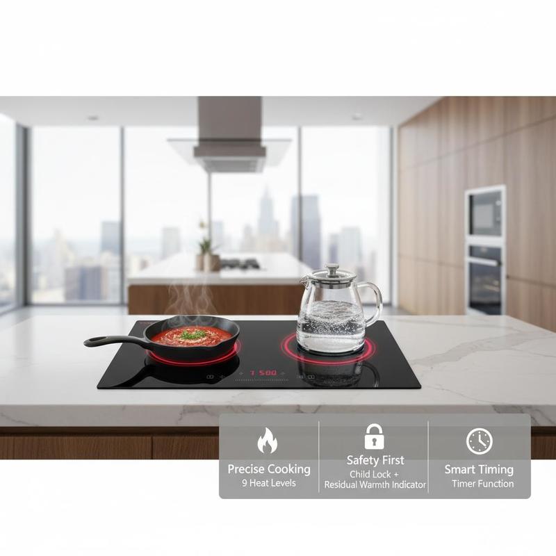 Estufa Radiante de Cerámica de - Home Kitchen & Bathroom reseña y precio
