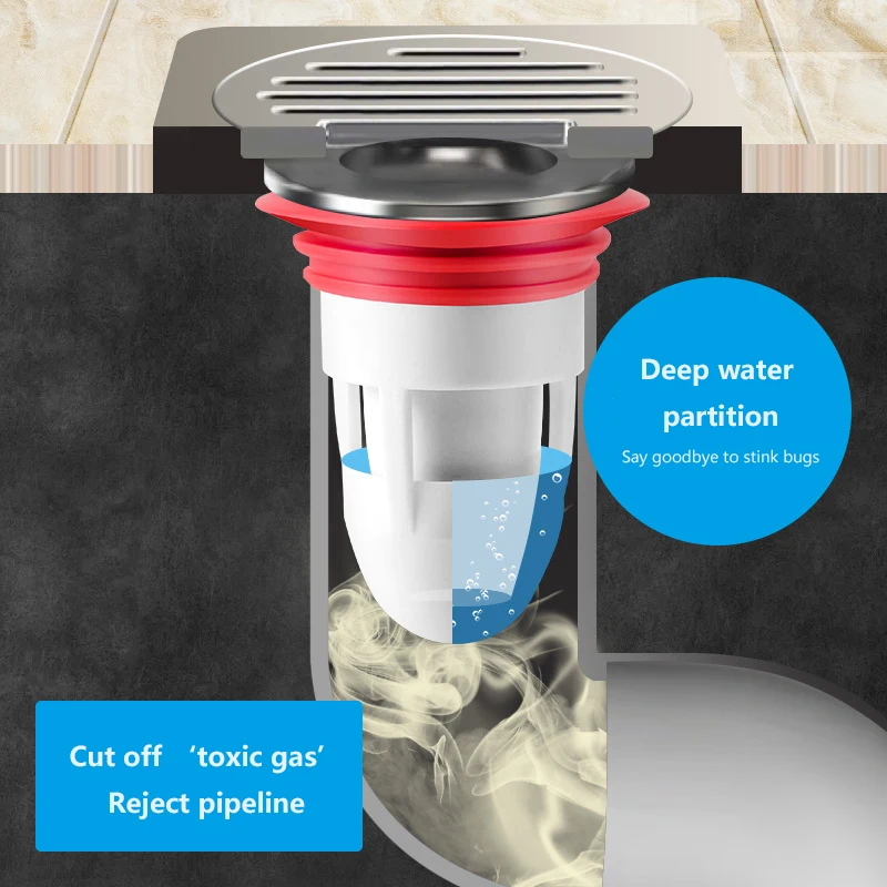 Colador de suelo para ducha de - Home Bathroom Water Filter reseña y precio