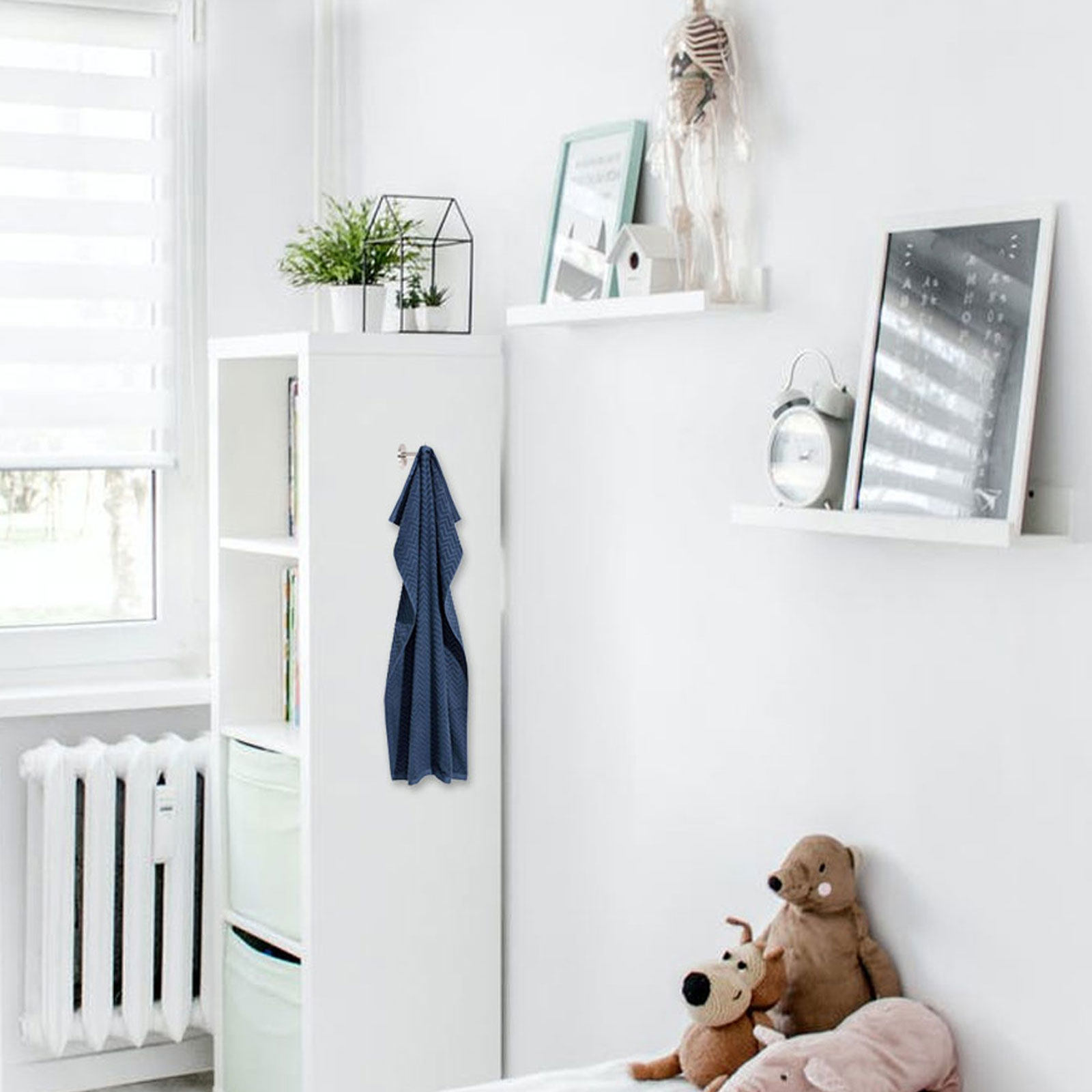 6 Ganchos Metálicos de Acero I - Home Design Bathroom reseña y precio