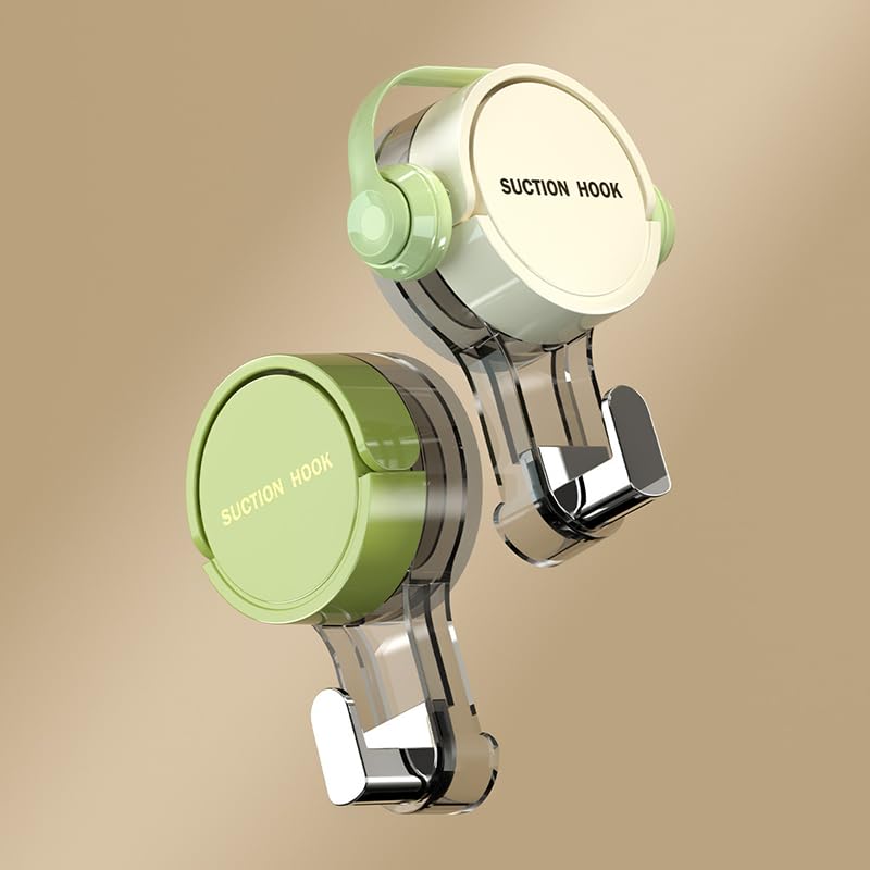 Ganchos de succión fuertes sin - Home Bathroom Door reseña y precio