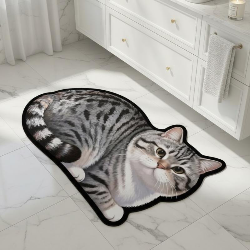 Alfombra de Baño de Diatomita  - Home Bathroom Ideas reseña y precio