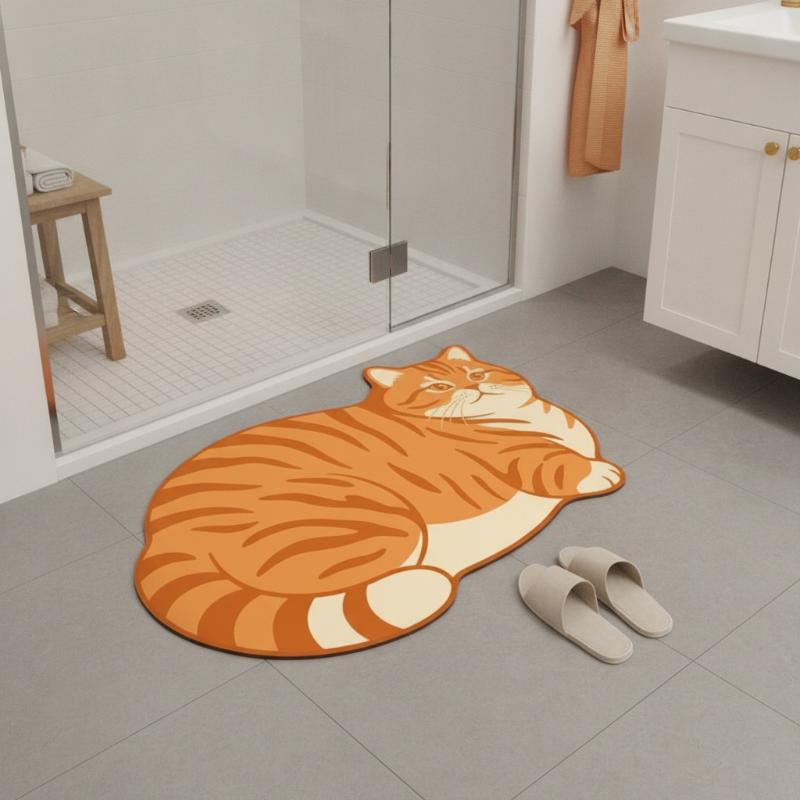 Alfombra de Baño de Diatomita  - Home Bathroom Ideas reseña y precio