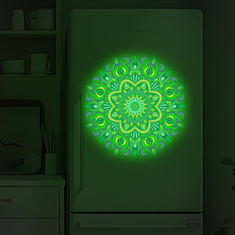Pegatina de Mandala que Brilla - Jet Home Bathroom reseña y precio