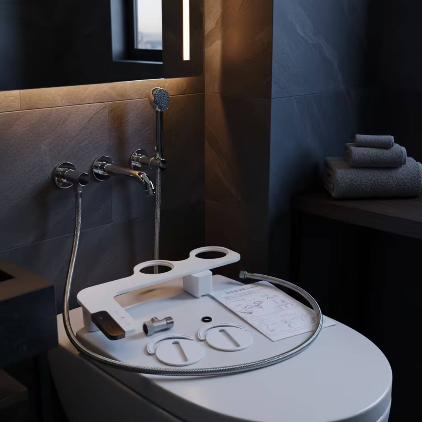 Bidé con Panel de Control Late - Home Design Bathroom reseña y precio
