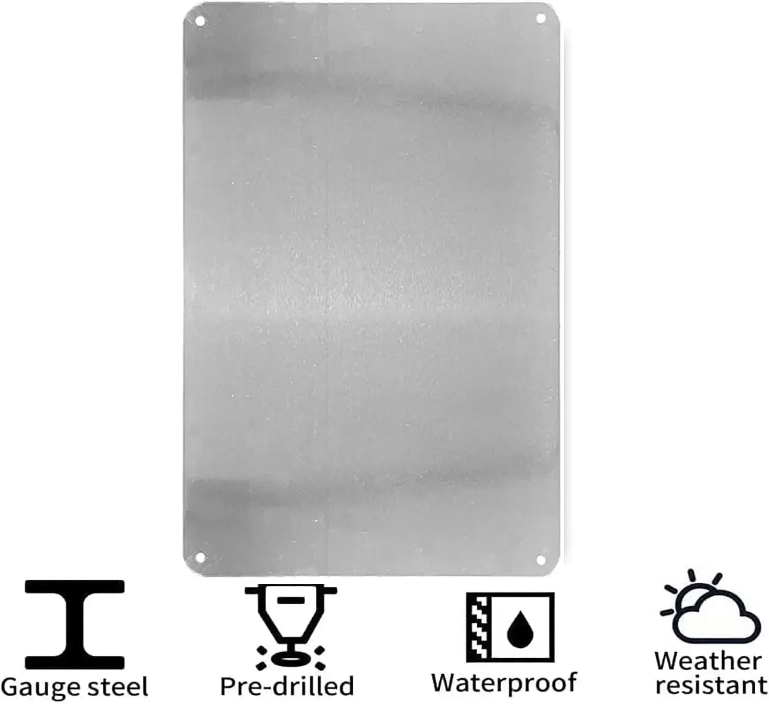 Letrero Metálico Vintage de Si - Home Bathroom Door reseña y precio