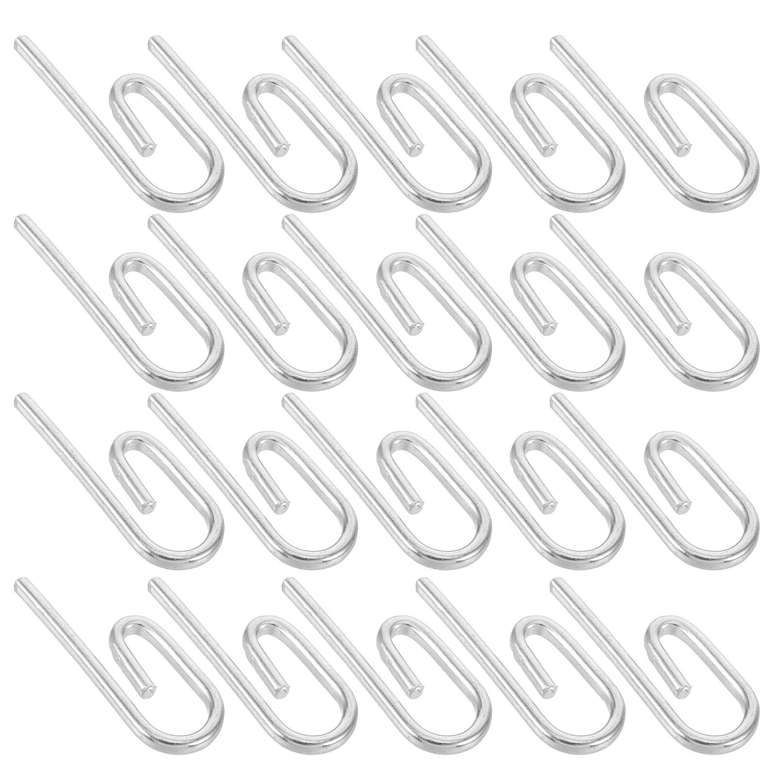 50 ganchos metálicos para cort - Home Bathroom Window reseña y precio