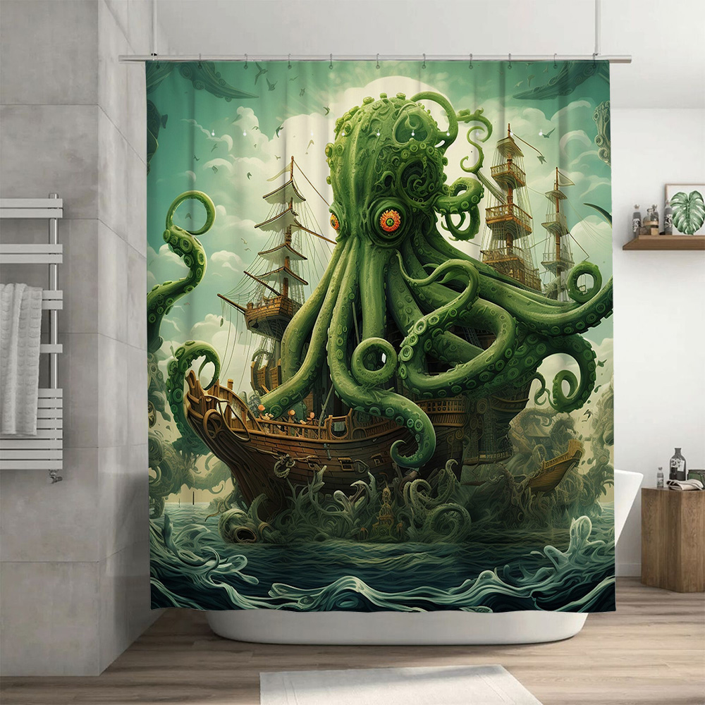 Cortina de ducha de barco de p - Home Bathroom Ideas reseña y precio