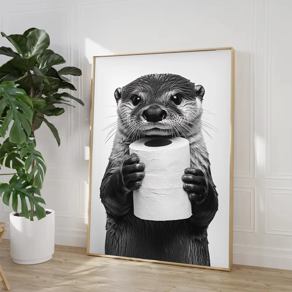 Póster Impreso en Lienzo de Va - Home Design Bathroom reseña y precio