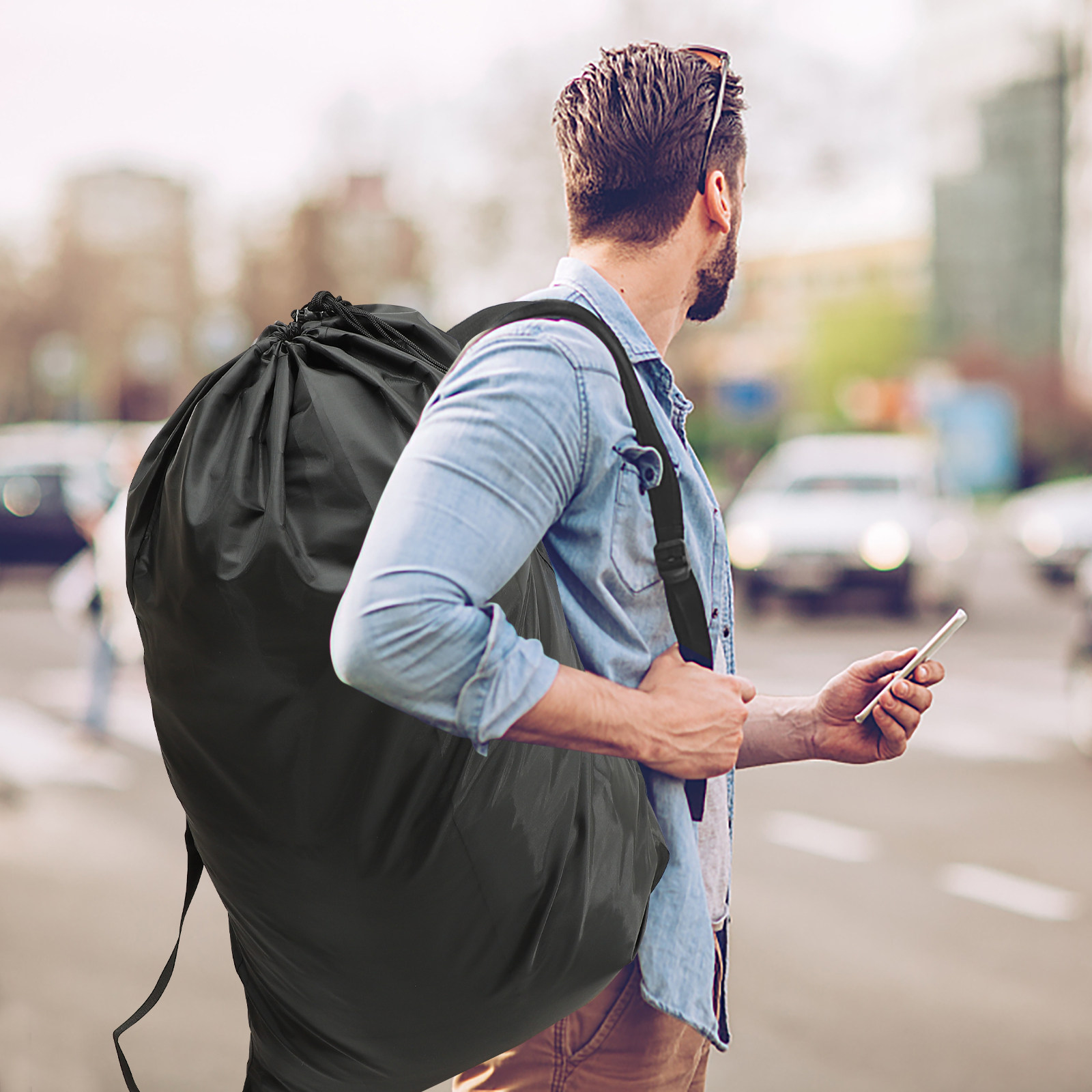 Bolsa de Lavandería Ahorradora - Home Bathroom Door reseña y precio