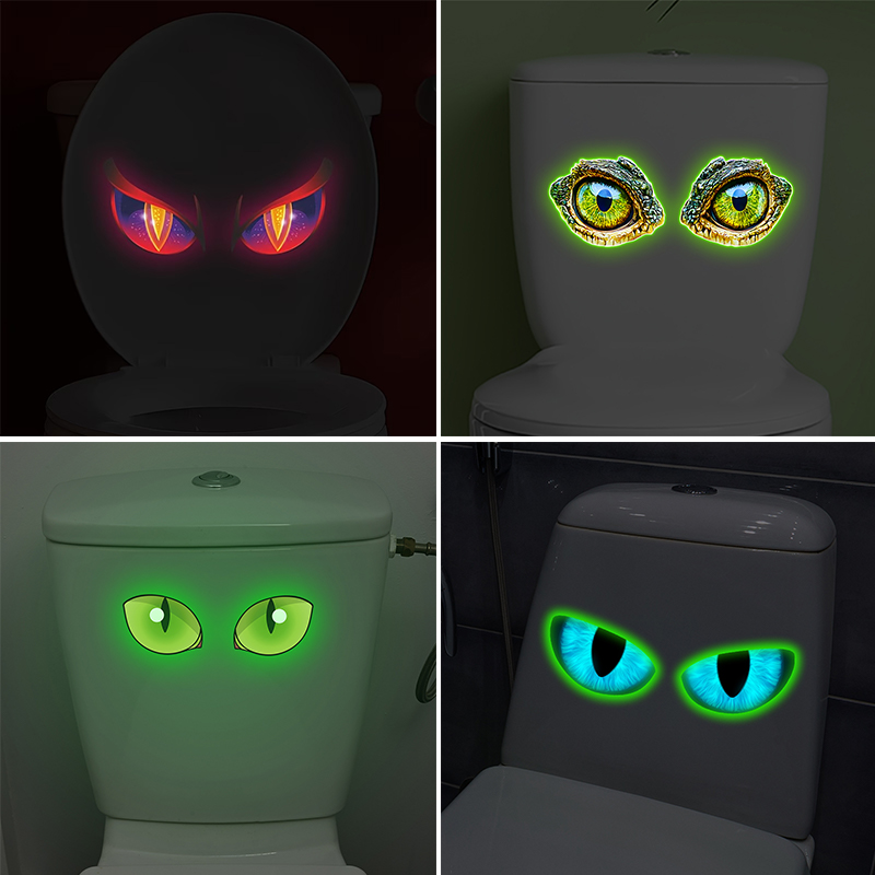 Pegatina de Ojo de Demonio Bri - Jet Home Bathroom reseña y precio