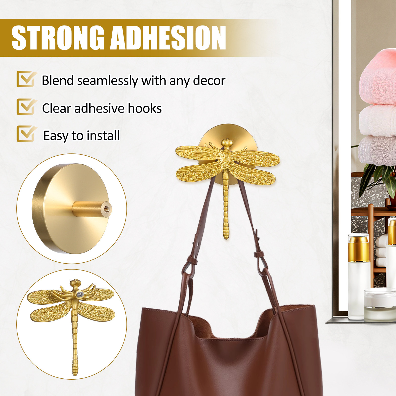 Gancho de pared para abrigos,  - Home Design Bathroom reseña y precio