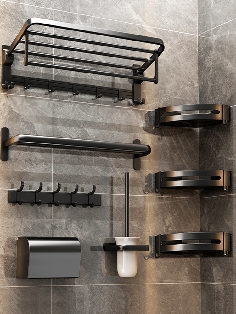 Toallero sin taladro para baño - Home Hardware Bathroom Accessories reseña y precio