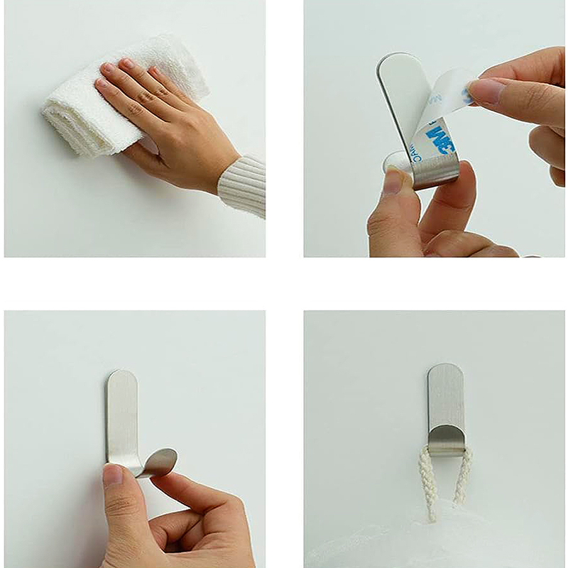 Ganchos de pared fuertes autoa - Home Bathroom Door reseña y precio