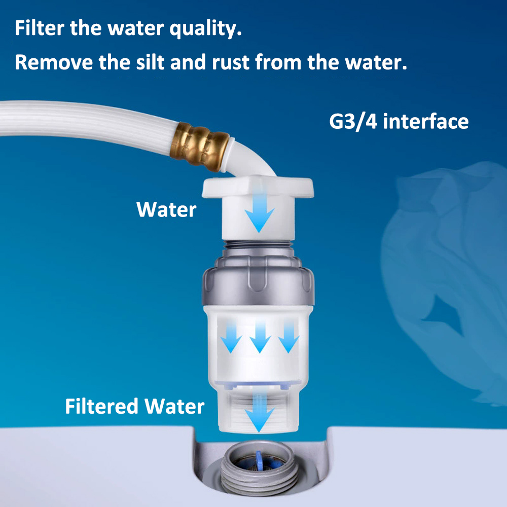 Filtro de algodón PP con inter - Home Bathroom Water Filter reseña y precio