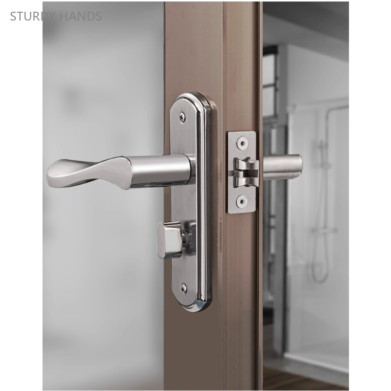 Cerradura de puerta de baño de - Home Hardware Bathroom Accessories reseña y precio